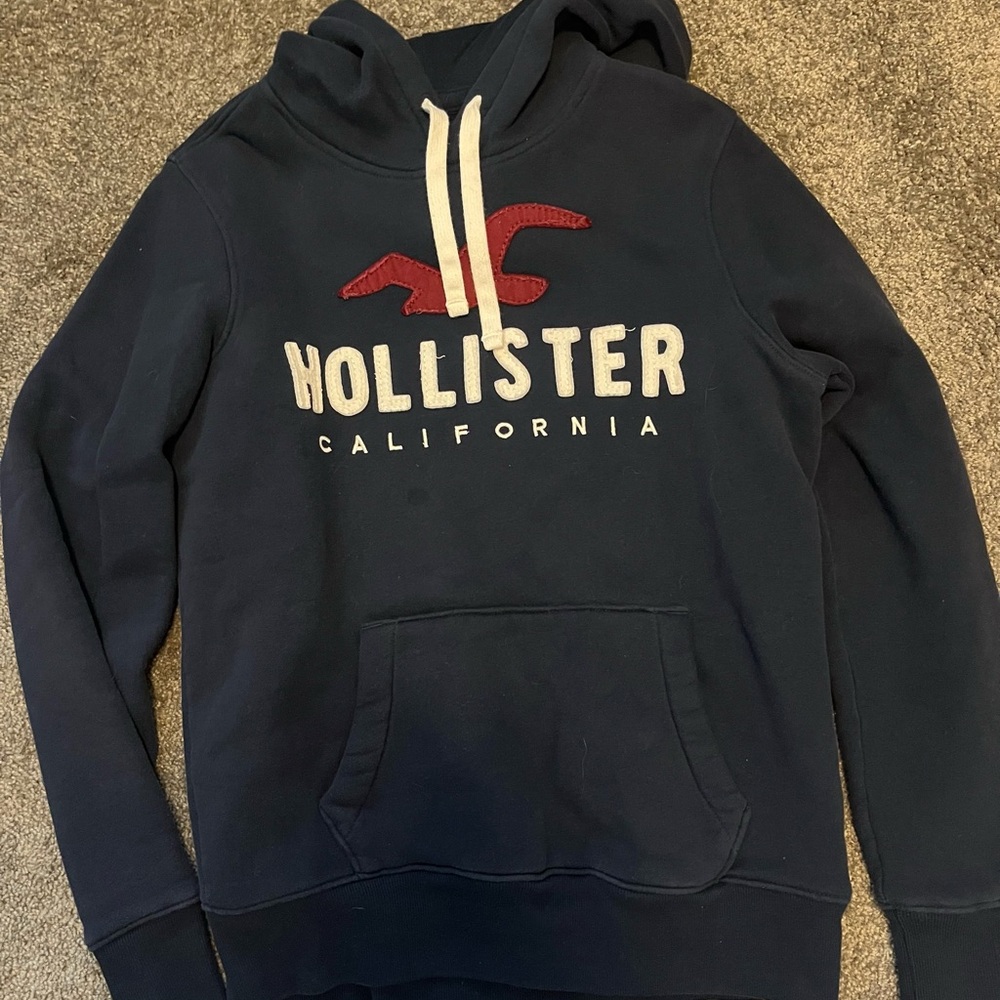 Hollister Blue Sweatshirt Hoodie